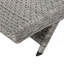 Ensemble de 2 chaises longues en osier