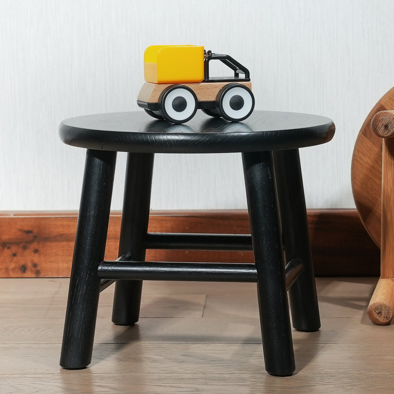 Handcraft Step Stool, Black