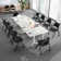 3 Pcs 63'' Flip-top Nesting Mobile Training Table