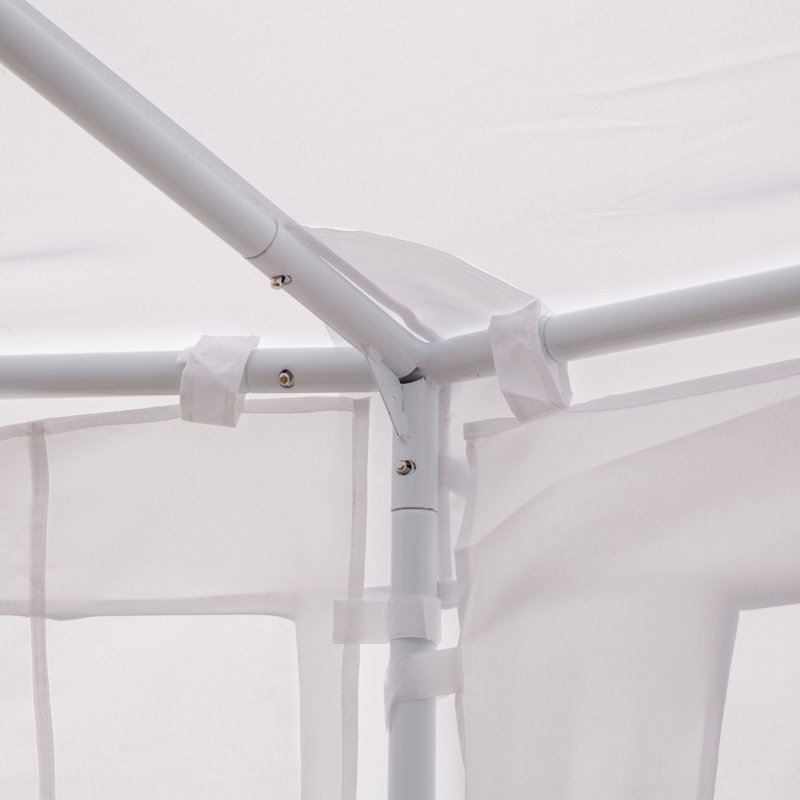 Large White Octagonal Party Canopy Gazebo Tent