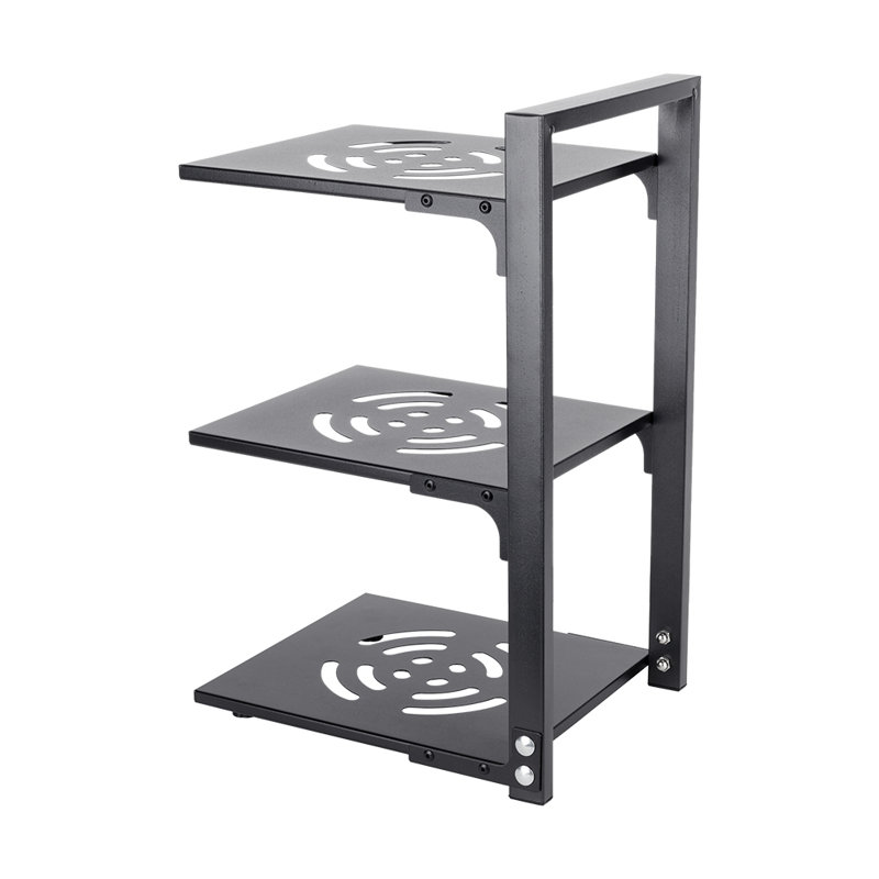 Carbon Steel Rectangle Countertop / Cabinet Pot Rack, 43cm H x 27cm W x 23cm D