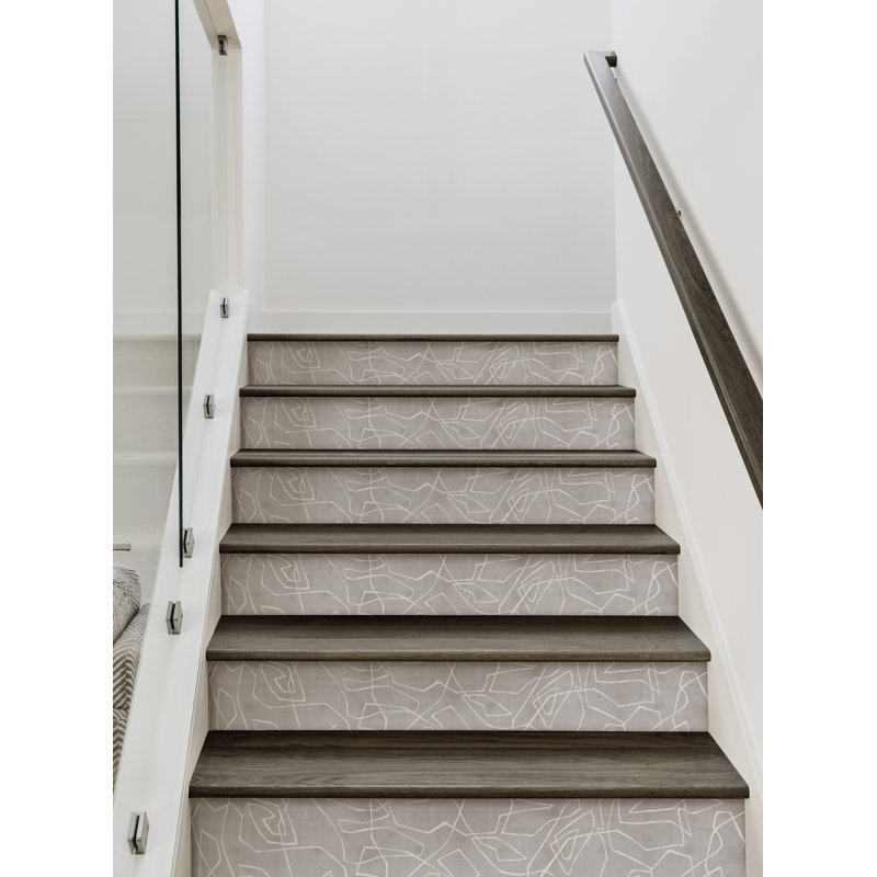 Adhésif décoratif peler et coller Biborka, H 7,5 po x l 48 po