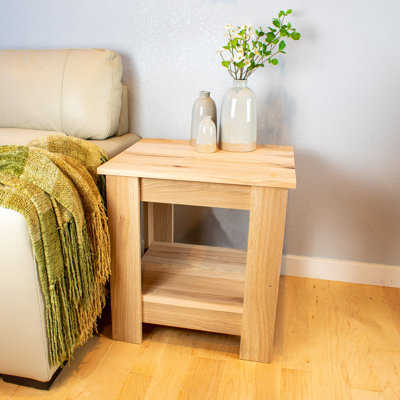 Veneto Solid Wood End Table