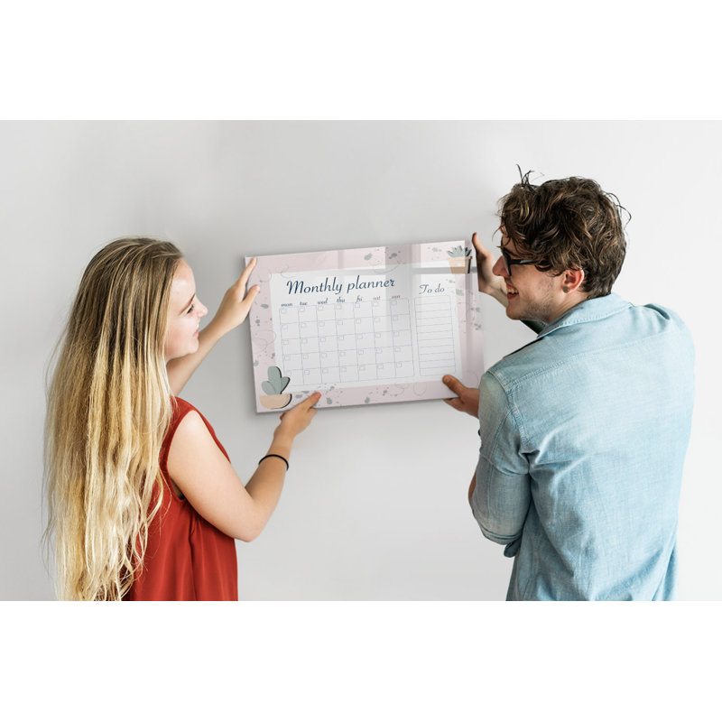 Magnetic Glass Dry Erase Board