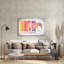 Bungalow Rose «Zebra Barcode» par Mark Ashkenazi, art mural en verre acrylique-925385857