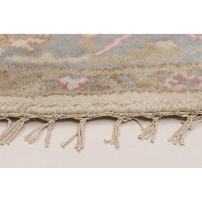 Tapis crème Royal Oushak 6 pi 0 po x 6 pi 0 po