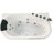 57.13'' x 29.88'' Acrylic Bathtub with Faucet-17549340