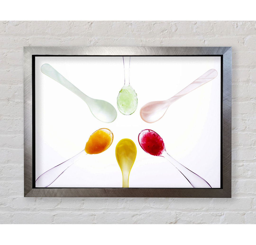 Gerahmtes Wandbild Sorbet Choice