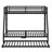 Metal Bunk Bed With Trundle-612658036
