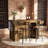 55-Inch Bar Table with Storage