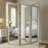 Ivvy 60 " W x 72 " H 3 - Panel Plastic Folding