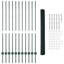 140cm H x 2500cm W Metal Fencing Kits