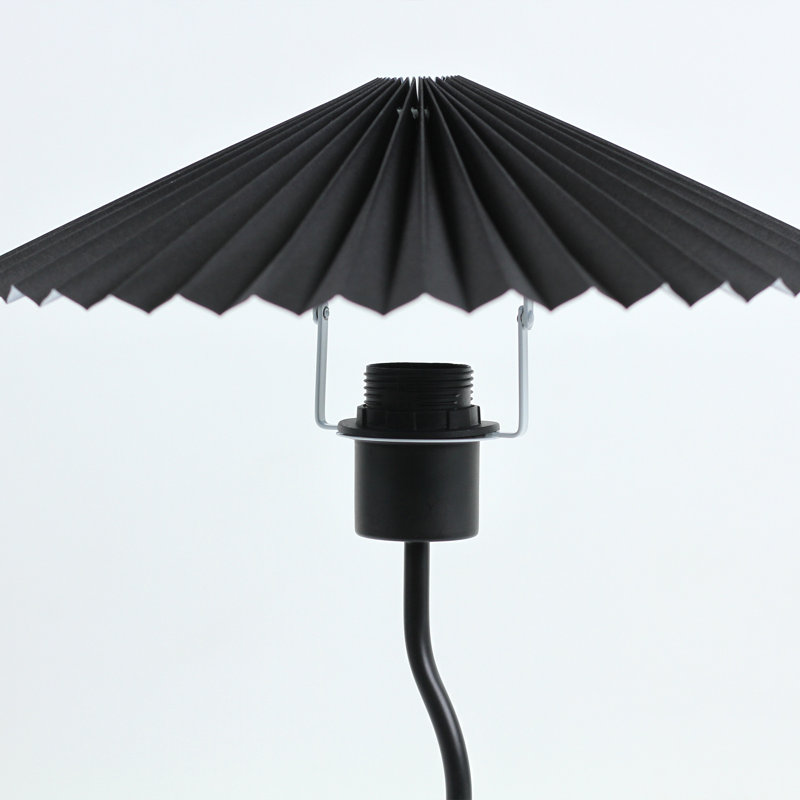 Lampe de fantaisie en métal Hadil, Noir
