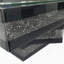 Table basse à motif de diamants broyés
