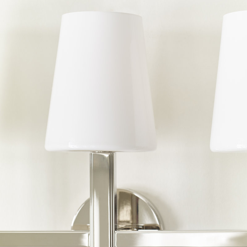 Logan 3 - Light Vanity Light, Polished Nickel