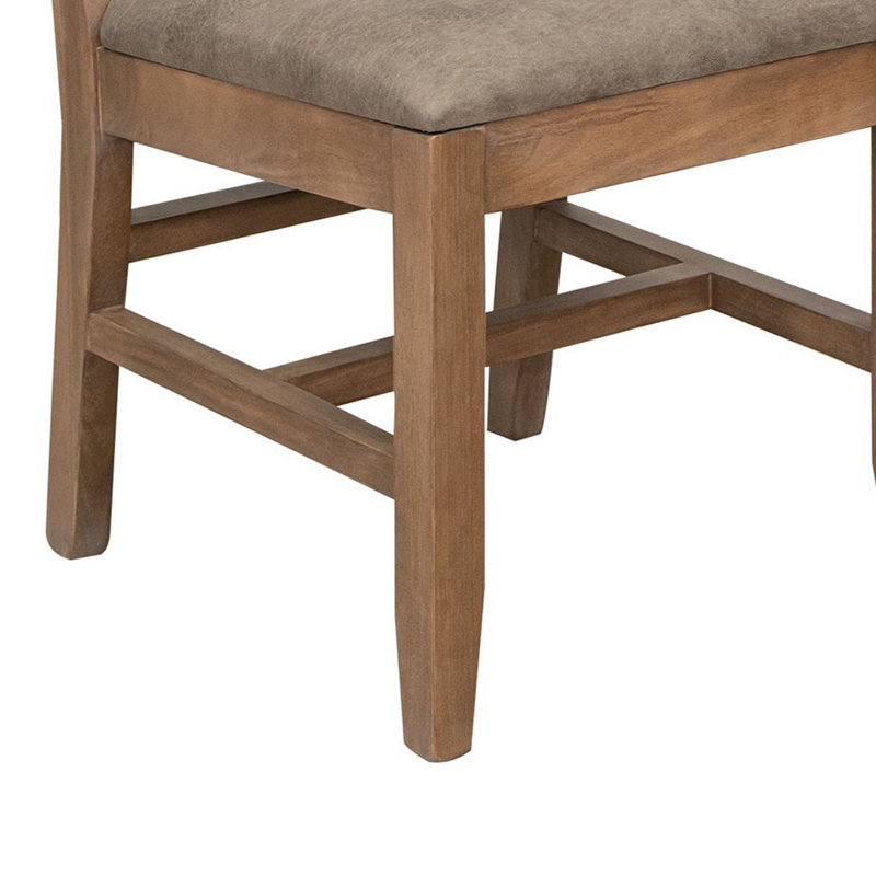 Chaise d'appoint Umey en brun
