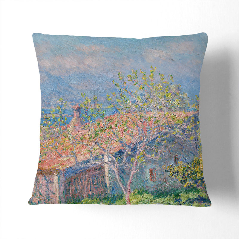Gardener's House At Antibes Square Throw Cushion, 55cm H x 55cm W x 20cm D