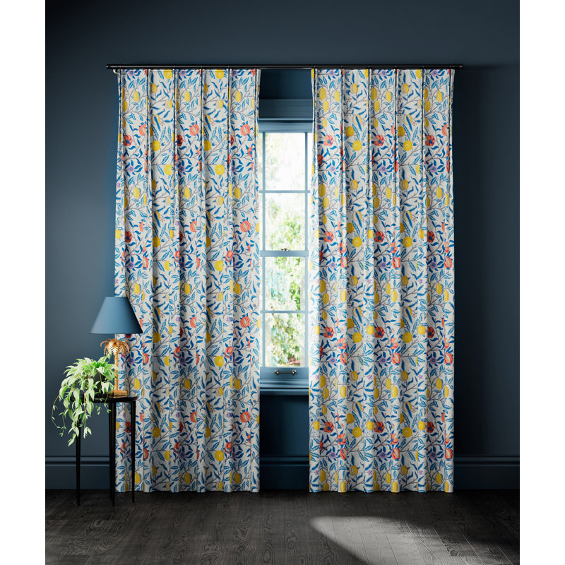 Fruit Fabric, Paradise Blue