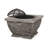 Charlotta Square Concrete Wood Burning Fire Pit