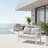 2-seat Patio Sofa with Cushions