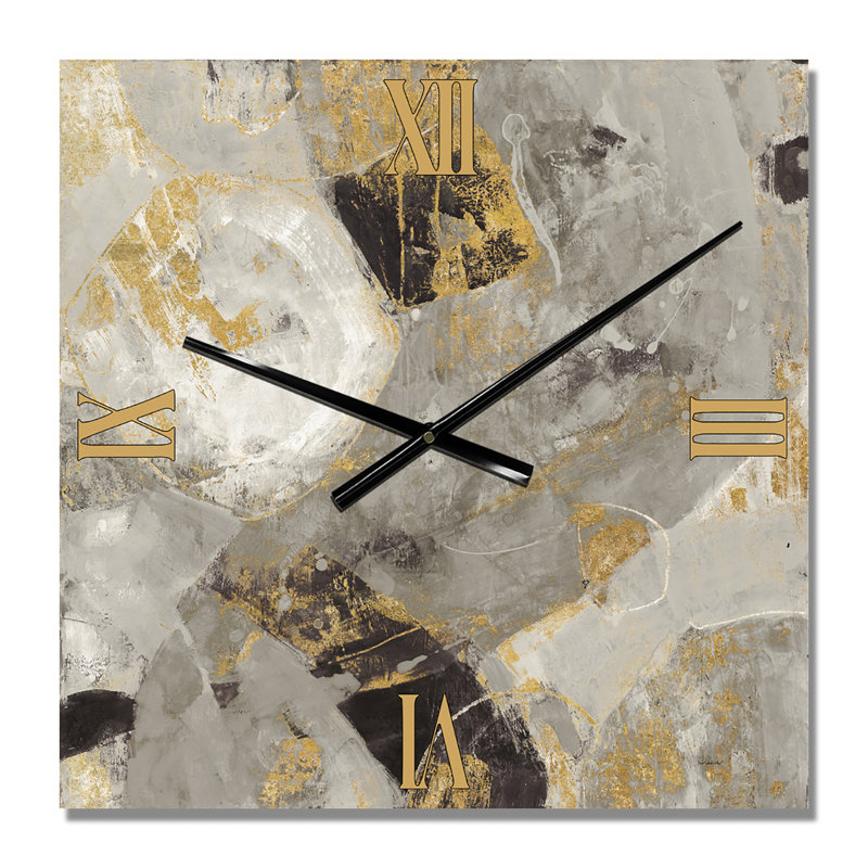 Glam Gold Desert Neutral - Horloge murale Glam, Petit