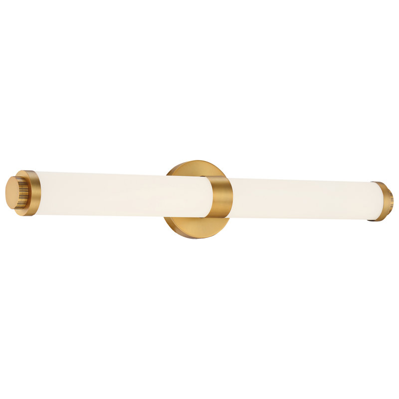 Millville Dimmable LED Vanity Light, Brushed Gold