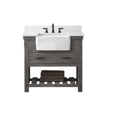 Meuble-lavabo simple Curiel