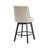 Swivel Upholstered 26'' Counter Stool Wood Leg-831263324