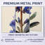 Mauve vert lilas Blooms I - ensemble de 2 reproductions d'art mural botaniques en métal-837944355