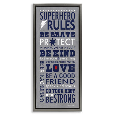 Superhero Rules Typographie