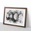 Moons of Jupiter - Picture Frame Painting Print-56734254-56734257