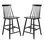 Solid Wood Bar Stool with Solid Wood Frame