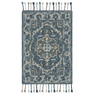 Vahakn Hand Tufted Wool Oriental Rug
