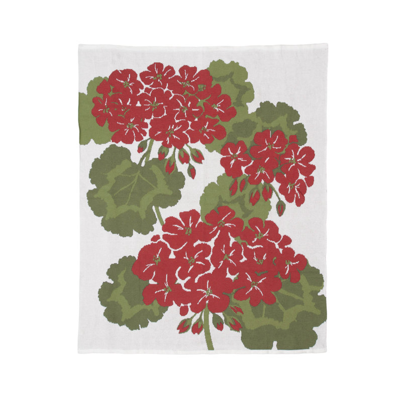 Jeté Red Geranium