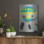 «Let Your Imagination» par Elo Marc, art mural en métal-756427539