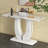 Modern Simple Glossy Rectangular Counter Bar Table