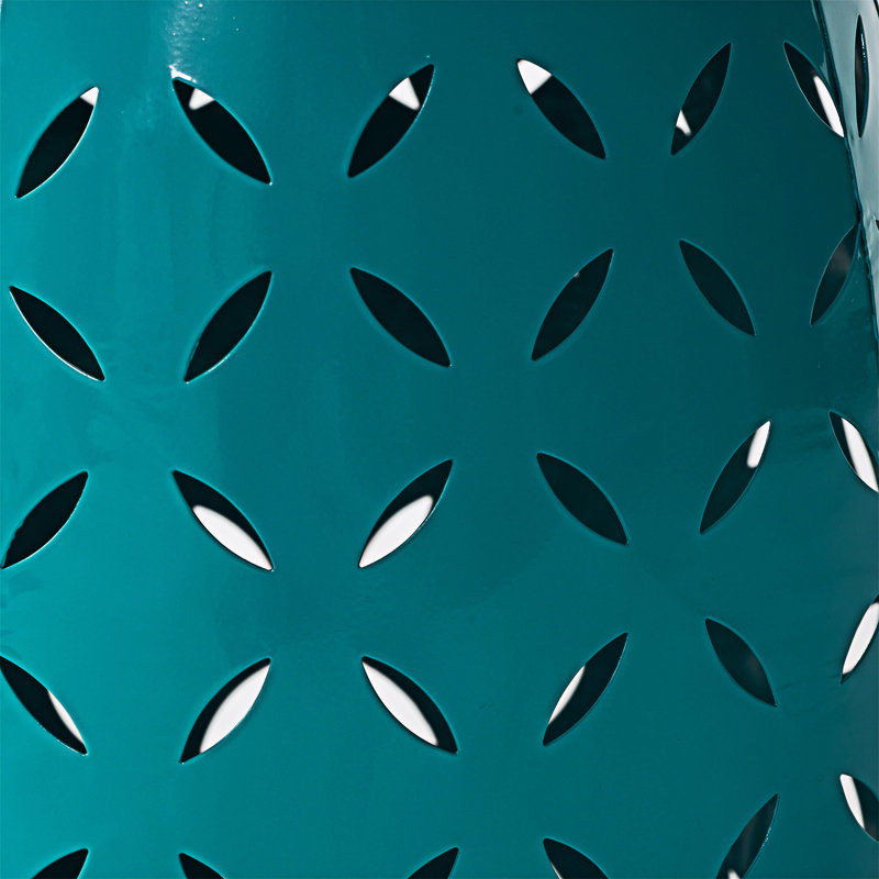 Outdoor Side Table, Teal