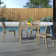 Quadis 4 - Person Patio Dining Set with Square Table