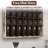 Rustic Wood Wall-mounted Wine Glass Storage Cabinet