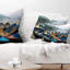 Coussin lombaire phewa lake