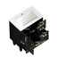 Meuble-lavabo noir 30 po avec lavabo en céramique intégré, armoire de rangement abondante, 1 porte à fermeture en douceur et 3 tiroirs pour les petites et moyennes toilettes-1265724050