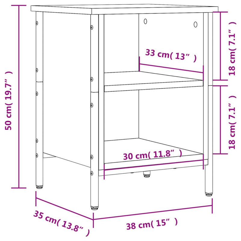 2 Pair Shoe Storage Cabinet, Black