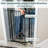 Carion Metal Adjustable Pressure Mounted Pet Gate