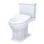 Connelly® 1.28 GPF S7A Auto Flush Elongated Floor Mounted Two-Piece Toilet (Seat Included)