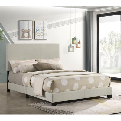 Modern & Contemporary Upholstered Panel Bed
