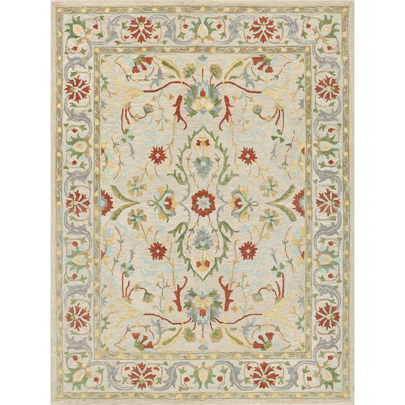 Newport hand-tufted New Zealand Wool Beige Area Rug, 12'X15'