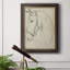 «Horse In Bridle S croquis II», toile encadrée de qualité supérieure - prête à être accrochée-1486077251-1482796590