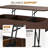 39" Lift-Top Coffee Table With Storage Modern Style For Bedroom & Living Room,Brown-639486865