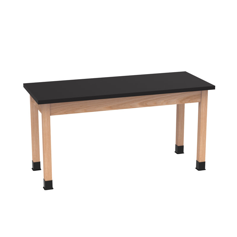 Table à tablier rectangulaire PerpetuLab Quick-Ship, options restreintes, H 30 po x L 60 po x l 24 po
