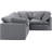 Itala Velvet L-Shaped Sectional Reversible-98539020